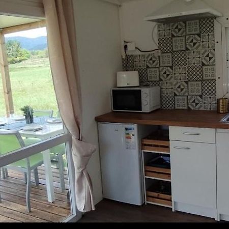 Bungalow Au Pied Du Luberon Saint-Martin-de-la-Brasque ภายนอก รูปภาพ
