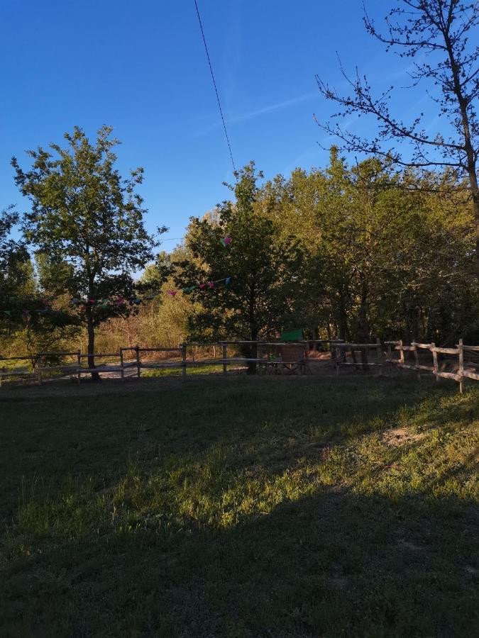 Bungalow Au Pied Du Luberon Saint-Martin-de-la-Brasque ภายนอก รูปภาพ